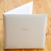 6切台紙2ページ 白台紙全体イメージ写真