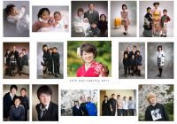 赤ちゃんの時から成人式までの成長の記録写真