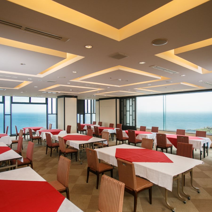 石鏡第一ホテル バンケットホール全景