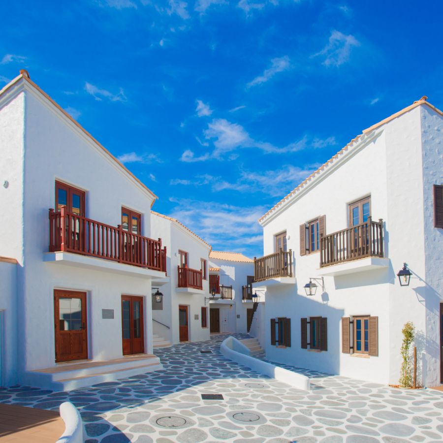 志摩地中海村ミコノルカゾーン前景