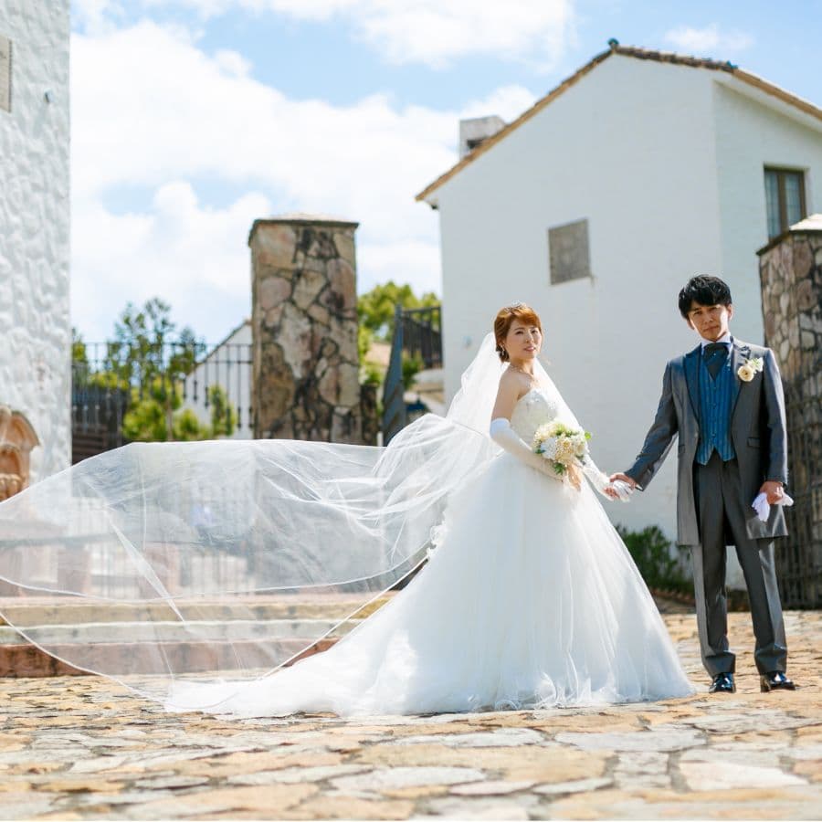 志摩地中海村にてドレス撮影