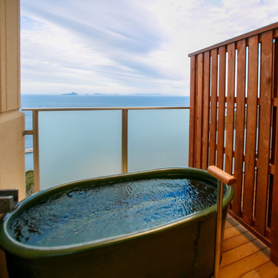 露天風呂からの眺望